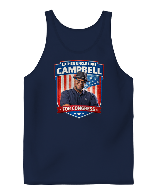 Luther Campbell for Congress Men's Tank Top