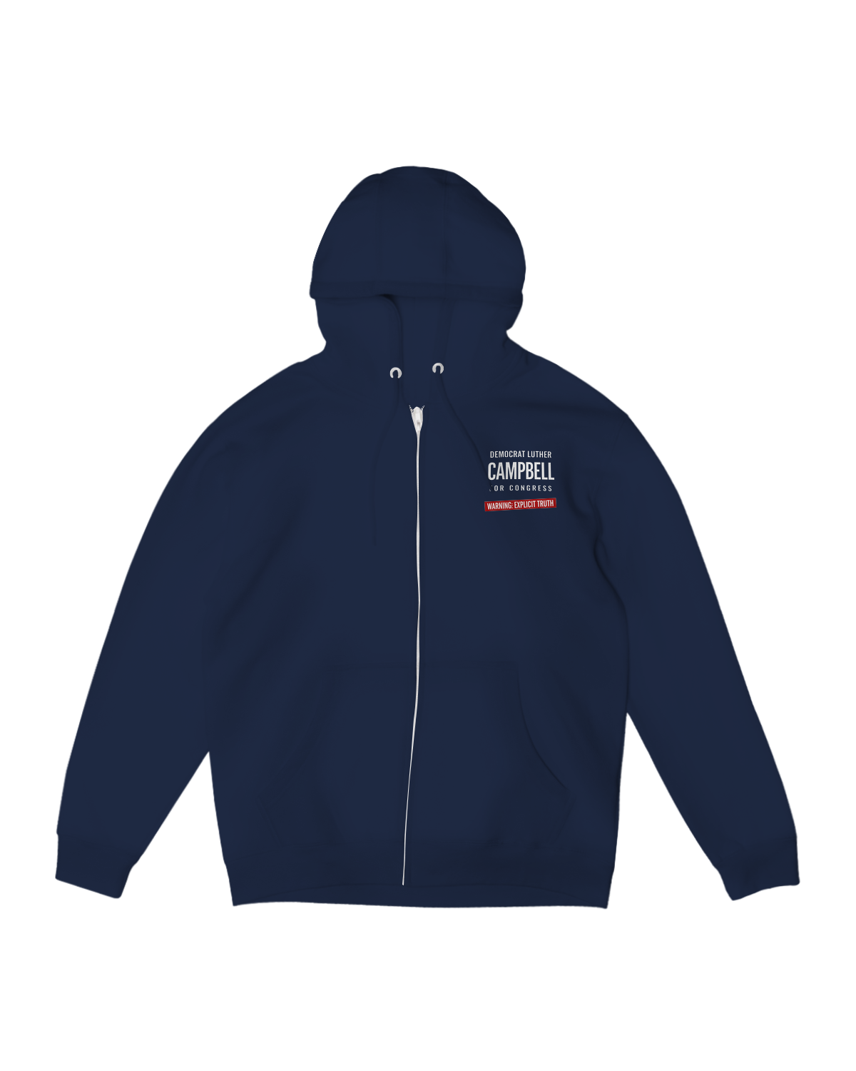 Warning: Explicit Truth Premium Zip Hoodie
