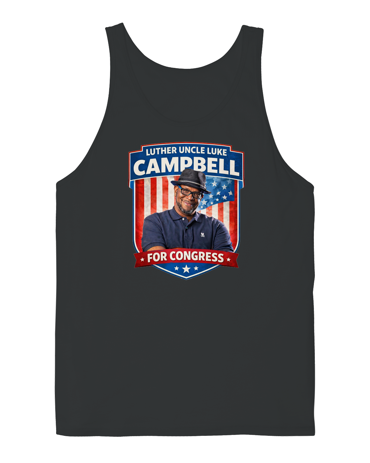 Luther Campbell for Congress Men's Tank Top