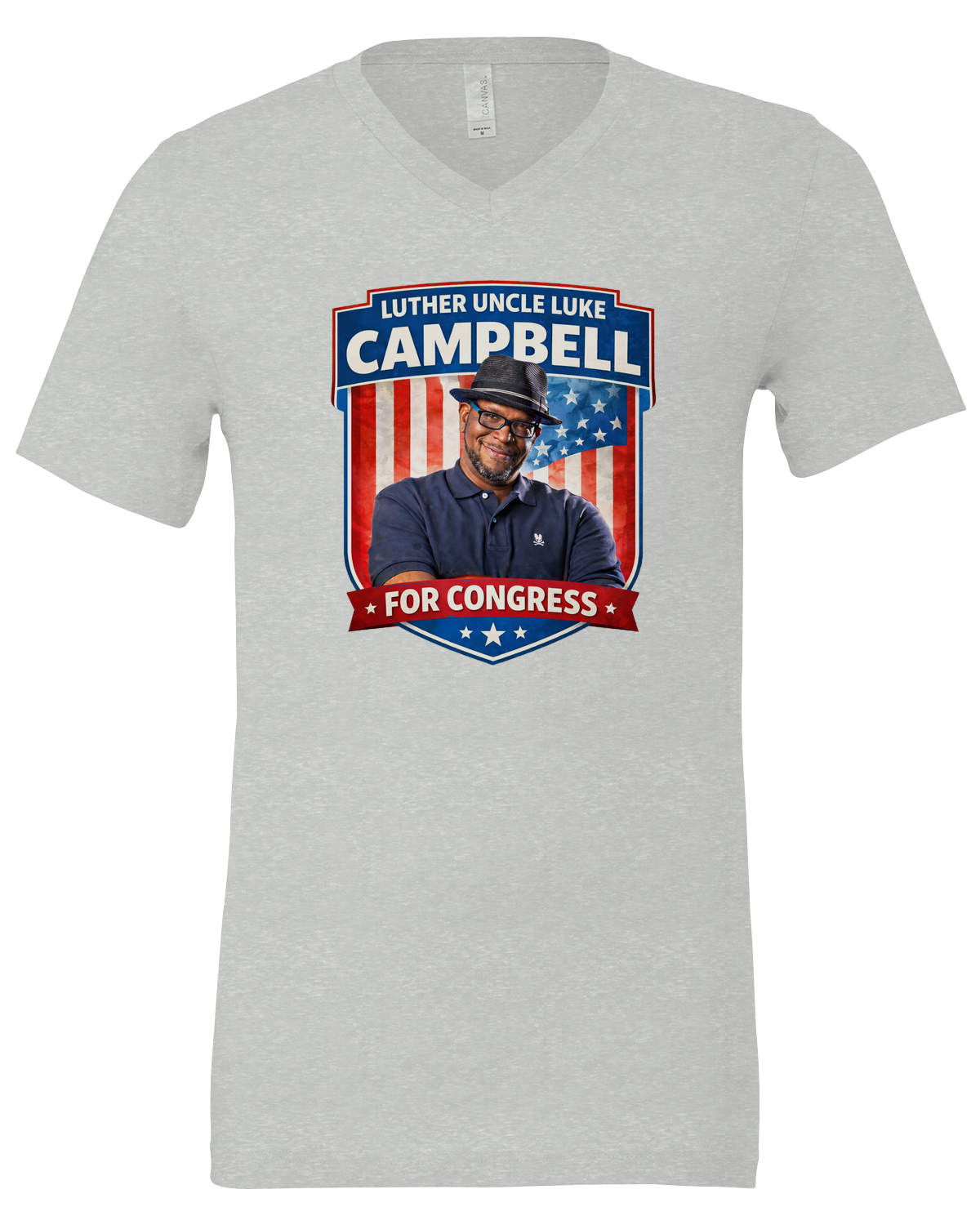 Unisex V-neck Tee
