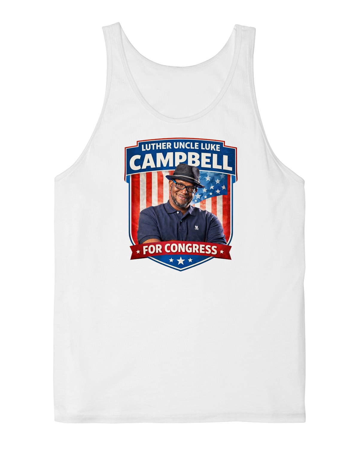 Luther Campbell for Congress Men's Tank Top